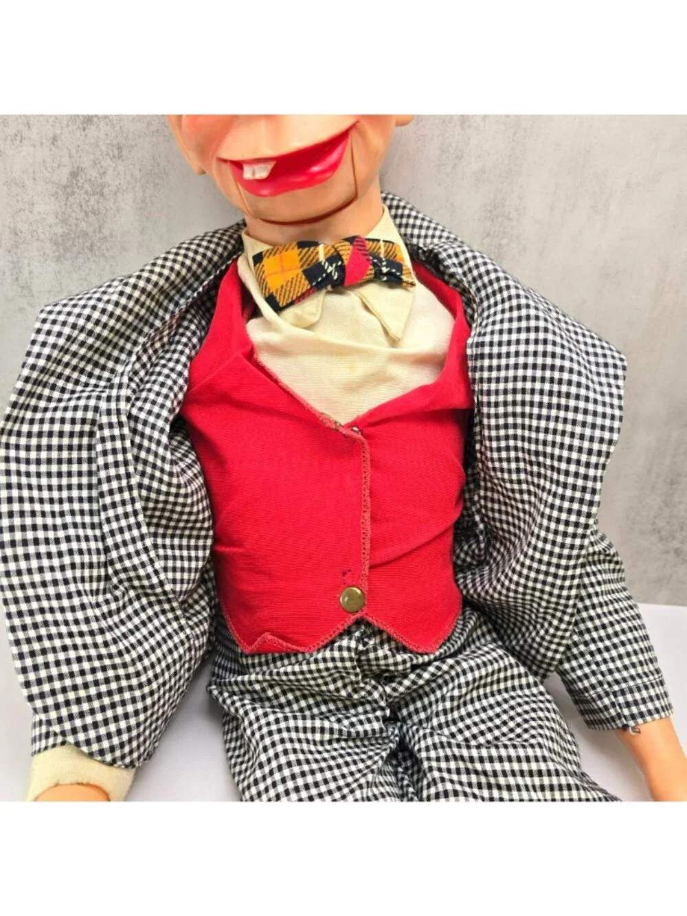 Vintage Ventriloquist Dummy Mortimer Snerd Doll 30